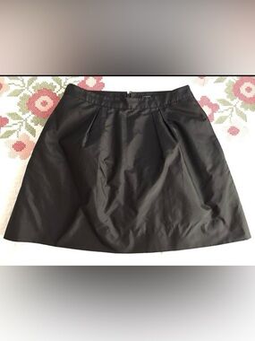 J. Crew Black Silk Tulle Skirt Size 2…